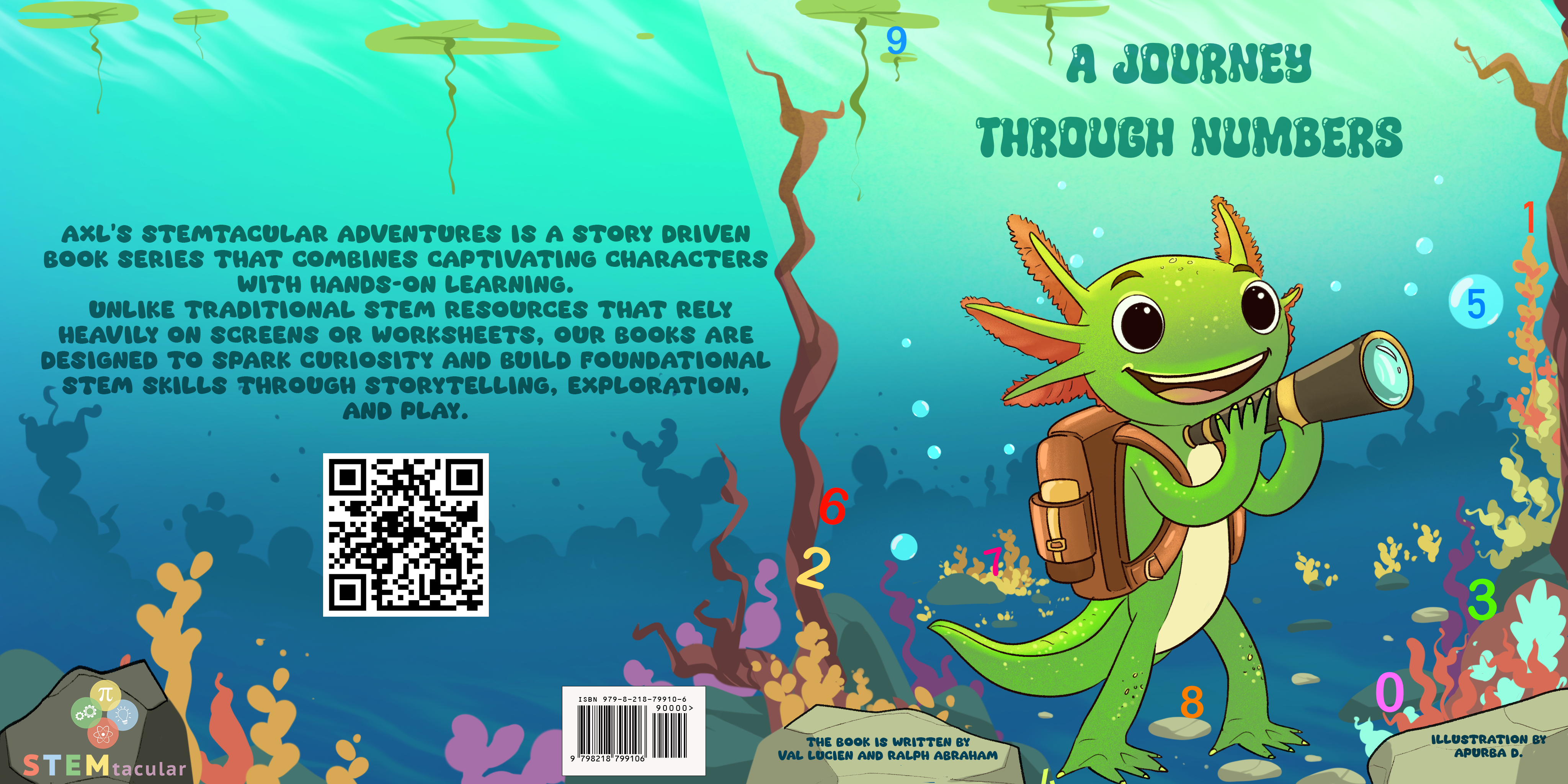 A Journey Through Numbers — Book Cover